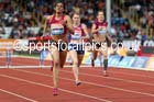 Kaliese Spencer on her way to winning the womens 400 metres hurdles at the Sainsbury's Birmingham Grand Prix. Photos: David T. Hewitson/Sports for All Pics